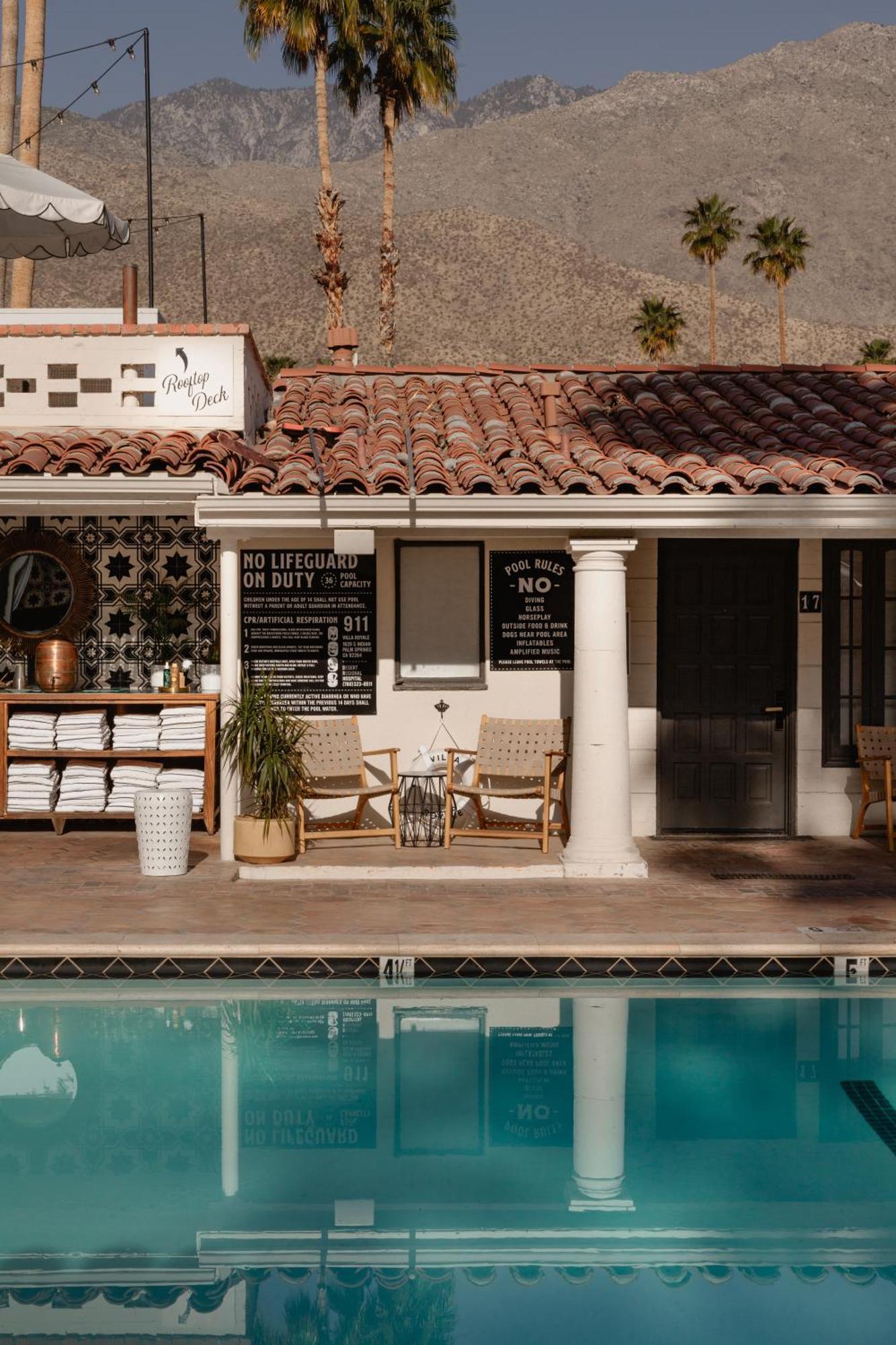 Villa Royale Palm Springs Eksteriør bilde